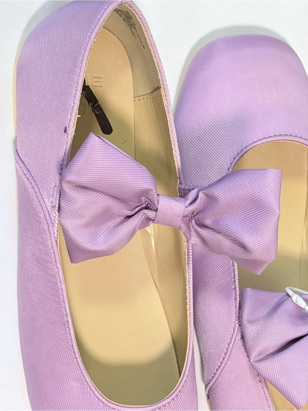 Janie and Jack Lilac Bow Ballet Flats